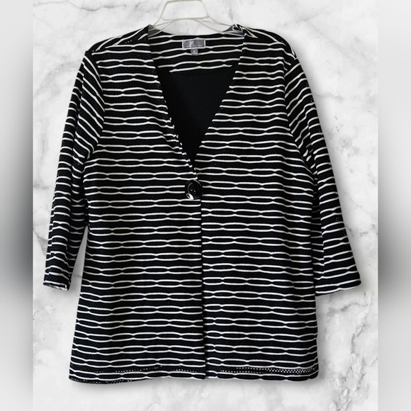 JM Collection Blazer Cardigan Women XL - Picture 1 of 4